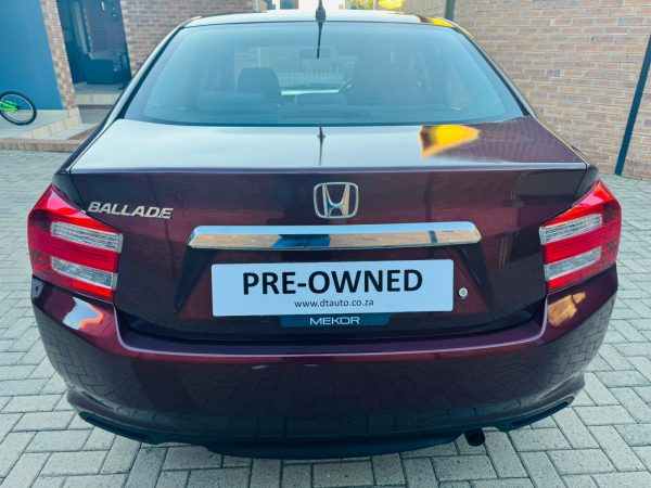 2013 Honda Ballade 1.5 Elegance Automatic - Image 5